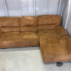 ソファ　3人掛け　オットマン