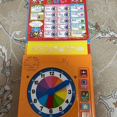 とけい　ミキハウスおもちゃ　知育　の画像