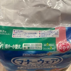 犬用オムツ　SSサイズの画像