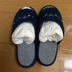 新品　4cmヒール　スリッパ Mサイズ　低反発素材の画像
