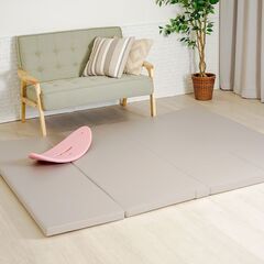 ちゃいなび シームレスプレイマット/グレー Mサイズ