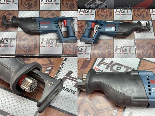 値下げしました！【中古】ボッシュ BOSCH GSA18V-LIH コードレスセーバーソー バッテリ×1付き