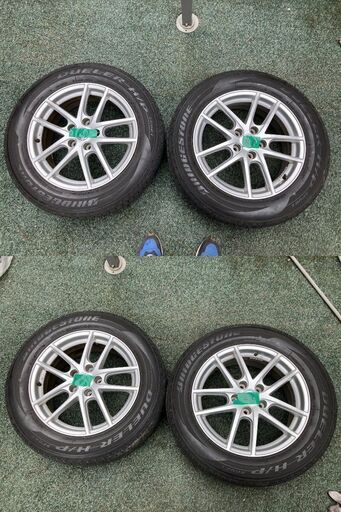 激安単価で 日産エクストレイル純正アルミ＆タイヤ 東京都練馬区 4本セット タイヤ・ホイール