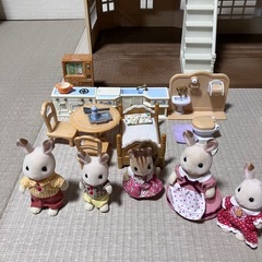 シルバニアファミリー　赤い屋根の大きなお家の画像