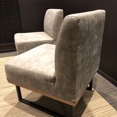 ▼値下げ▼【展示品・未使用品】1人掛けダイニングソファ×2 セット販売 参考価格44990円💳自社配送時🌟代引き可💳※現金、クレジット、スマホ決済対応※の画像