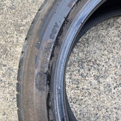 BM承認　RFT 255/40-18 ブリジストンポテンザの画像