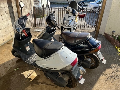 [取引中] アドレスv100 CE13A  不動車  2台まとめて