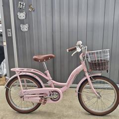 フルセット　18インチ　女児用　自転車