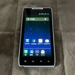 au MOTOROCA モトローラ RAZR IS12M ホワイ...