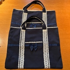 二個セット！可愛い子供用手提げバッグ