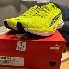 【新品未使用】pumaランニングシューズ(27cm)の画像