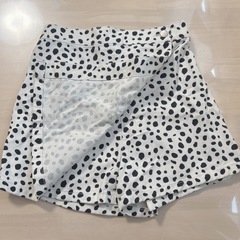 1回着用✨超美品✨ダルメシアン柄キュロット（160cm）の画像