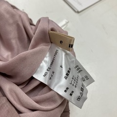 ☆値下げ☆W2504-438 ems excite ティアードスカート ピンク レディース Fサイズ 中古の画像