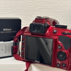 ニコン 一眼レフ　d3300 ダブルズームキットの画像