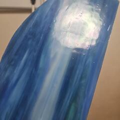 ステンドグラス材料　白・青・薄青・薄緑　#12　の画像