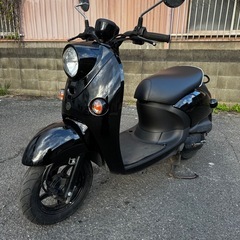 ヤマハ　ビーノ FI 実働　SA37J  　ブラック　外装インナー新品　動画あり　大阪の画像