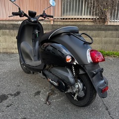 ヤマハ　ビーノ FI 実働　SA37J  　ブラック　外装インナー新品　動画あり　大阪の画像