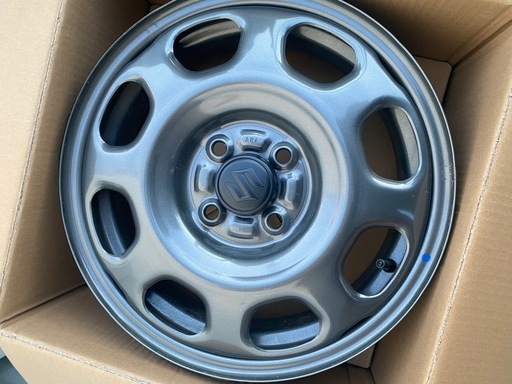 新車外しハスラー純正ホイール4本セット (けんすけ) 一身田の 新車外しハスラー純正ホイール4本セット (けんすけ) 一身田の