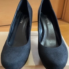 ⭐️ Aqua garage【アクアガレージ】ハイヒールパンプス 黒36中古美品⭐️⭐️の画像