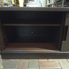 訳アリ NITORI ローボード アケビ120 ダークブラウン 幅120cm ニトリ テレビ台 AVボード TV台 札幌市東区 新道東店の画像