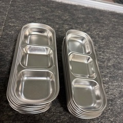 ステンレス食器まとめ売りの画像