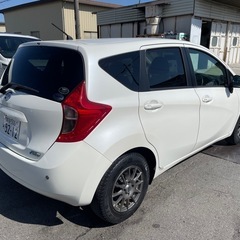 車検付き！ 日産ノート 走行3万キロの画像