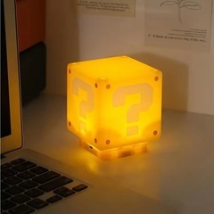 インテリアに　ハテナブロックの画像