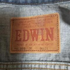 値引しました、鹿児島市内は配達いたします。Edwin503JK  SMALL  Gジャン未使用の画像