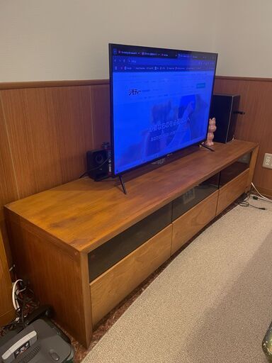 テレビ台 180 cm X 48 Cm X H 45 cm