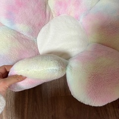 花形　可愛い　クッション　座布団　2セットの画像