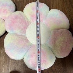 花形　可愛い　クッション　座布団　2セットの画像