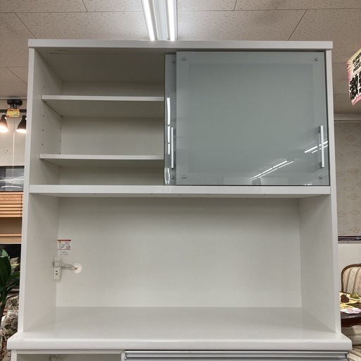 S176 ⭐ジモティー限定価格！ 松田家具 キッチンボード 食器棚 ソフト