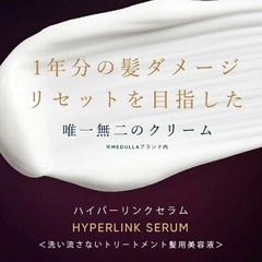 【新品未使用】メデュラ ハイパーリンクセラム MEDULLA ヘアミルク 洗い流さないの画像