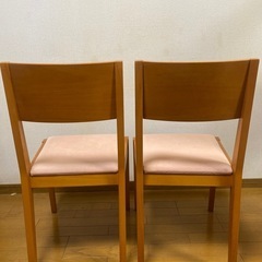 ACTUS ダイニングチェア　2脚の画像