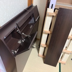 受け渡し予定者様決まりました⚠︎出品4月22日まで‼️ニトリ シングルベットフレームの画像