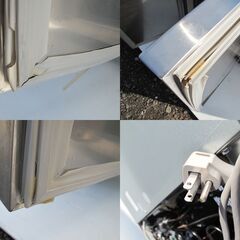 【札幌市】パナソニック　業務用コールドテーブル/冷蔵庫　3枚扉　SUR-N1541J　100V　2021年製　ゴムパッキンに難あり　の画像