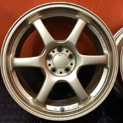 希少 BS RAYS Prodrive プロドライブ GC-06D 社外ホイール 17インチ 7.5J5HPCD100+48 軽量 レガシィ インプレッサ フォレスター等 (VHE514)の画像