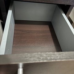 【無料】テレビ台　収納家具　キャビネット <ダークブラウン>の画像