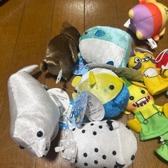 ぬいぐるみ　ぷにるんず　クレヨンしんちゃん　　マリンパークキラキラ　ポピープレイタイムなどの画像