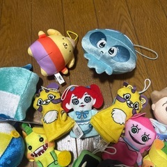 ぬいぐるみ　ぷにるんず　クレヨンしんちゃん　　マリンパークキラキラ　ポピープレイタイムなどの画像
