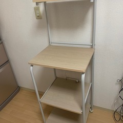 レンジラック　キッチンワゴン レンジ台　キッチン収納
