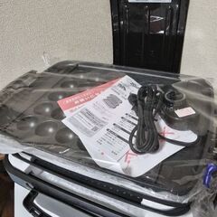 新品未使用象印やきやき ホットプレート ステンレスブラック EA-GZ30-XB　2022年製の画像