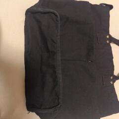 マルチポケットトートバッグ　S (ブラック) ニトリの画像