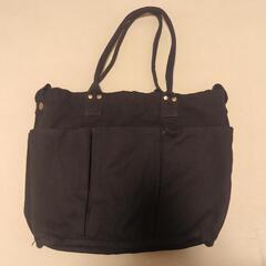 マルチポケットトートバッグ　S (ブラック) ニトリ