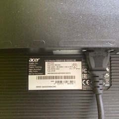 Acer ディスプレイ モニター KA270Hbid 27インチ/フルHD/4 ms/HDMI端子付の画像