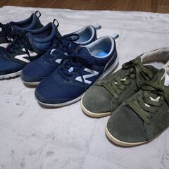 中古　ﾆｭｰﾊﾞﾗﾝｽ、Hawkins　スニーカー　24.5センチの画像