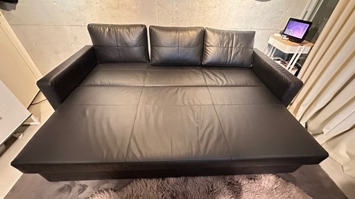 【受け渡し者決定】IKEA フリーヘーテン 3人がけソファベッド