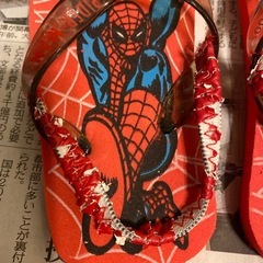スパイダーマンビーチサンダル
の画像