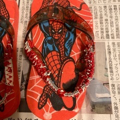 スパイダーマンビーチサンダル
の画像