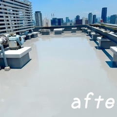 【すぐ働ける】ウレタン防水施工スタッフ！未経験歓迎！月収４5万以上も可能！大阪府豊中市の画像